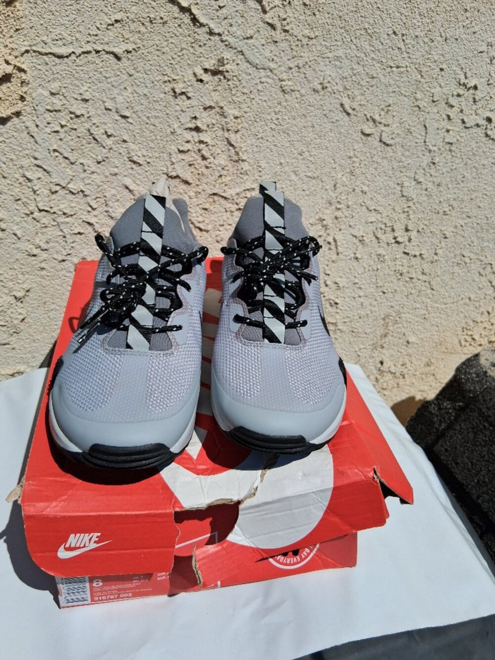 NIKE AIR MAX GRIGORA men Sze 8 916767-003 NIB Wolf Grey Black Cool Grey 06/07/17